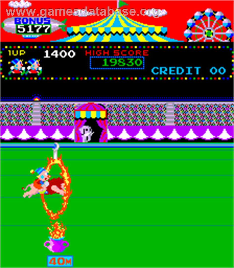 Circus Charlie - Arcade - Artwork - In Game