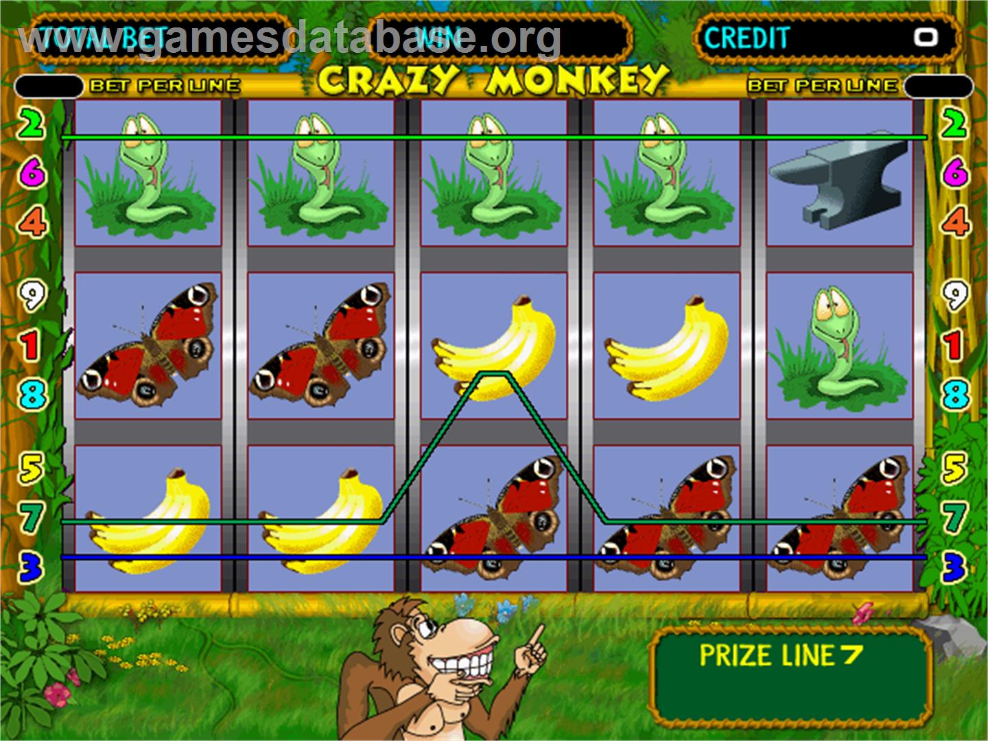 Crazy Monkey - Arcade - Artwork - In Game