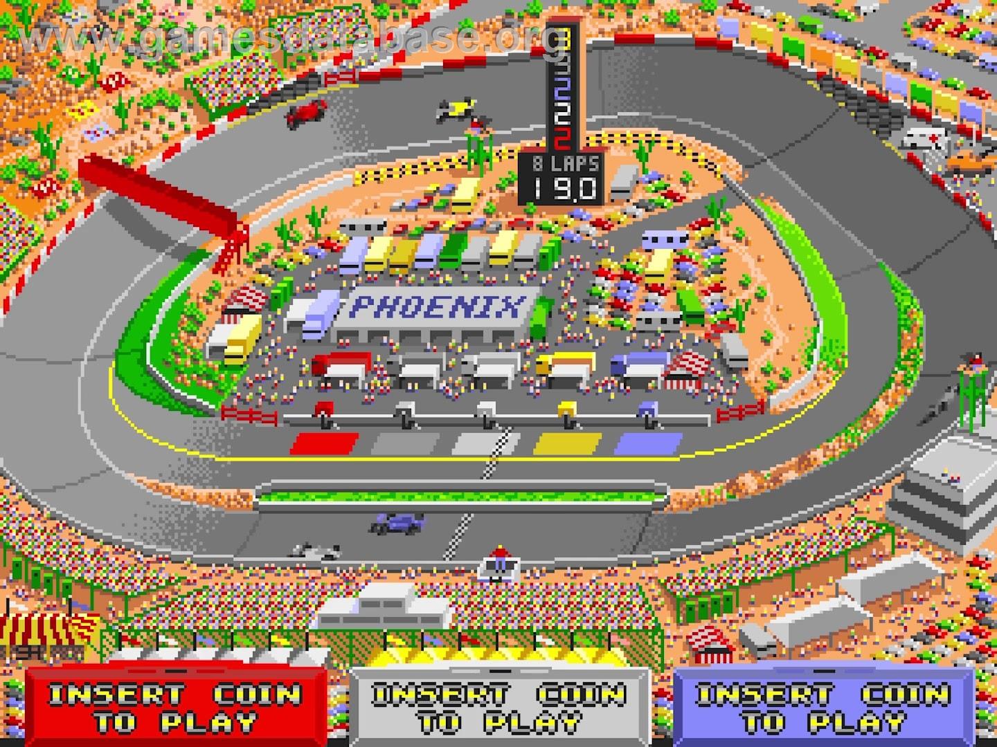 Danny Sullivan's Indy Heat - Arcade - Artwork - In Game