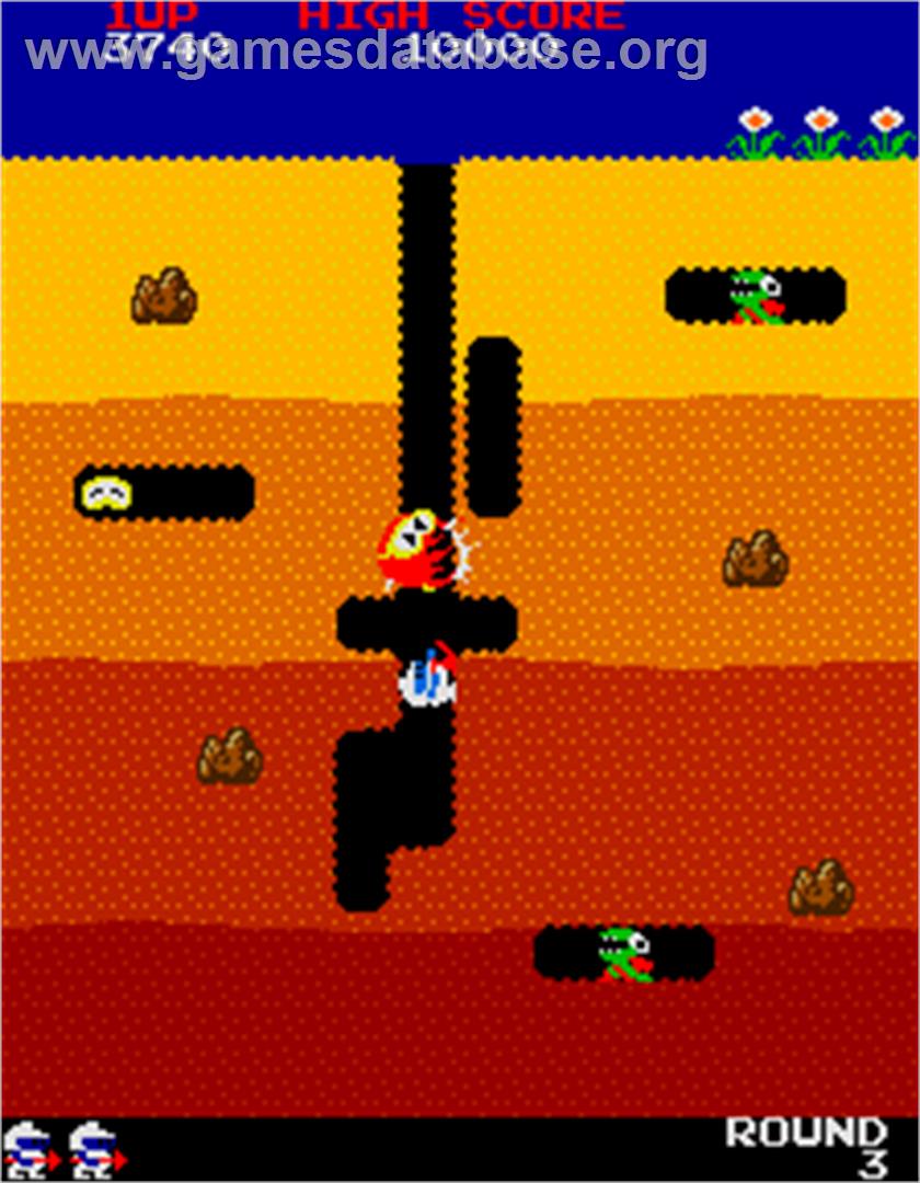 Dig Dug - Arcade - Artwork - In Game