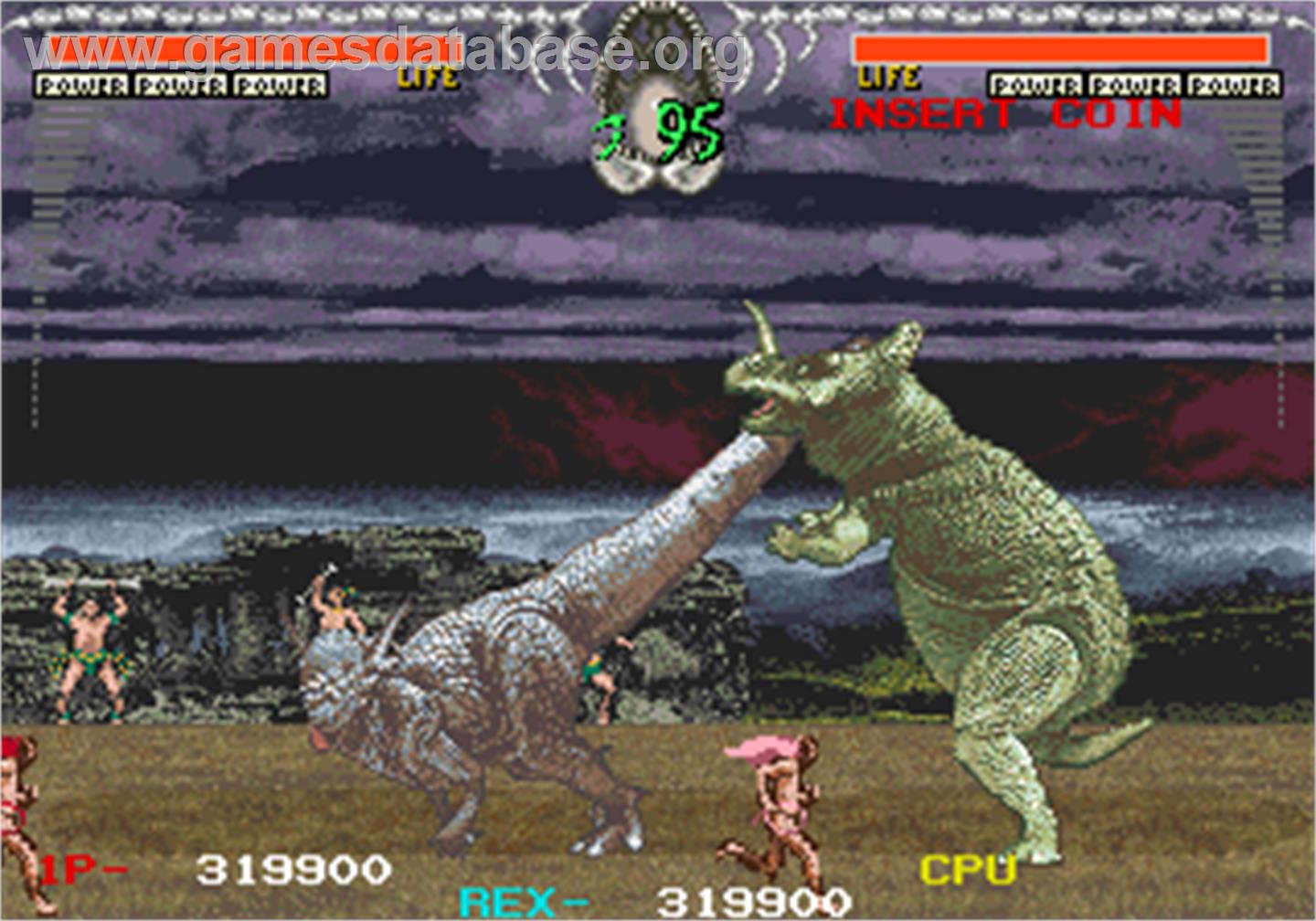 Dino Rex - Arcade - Artwork - In Game