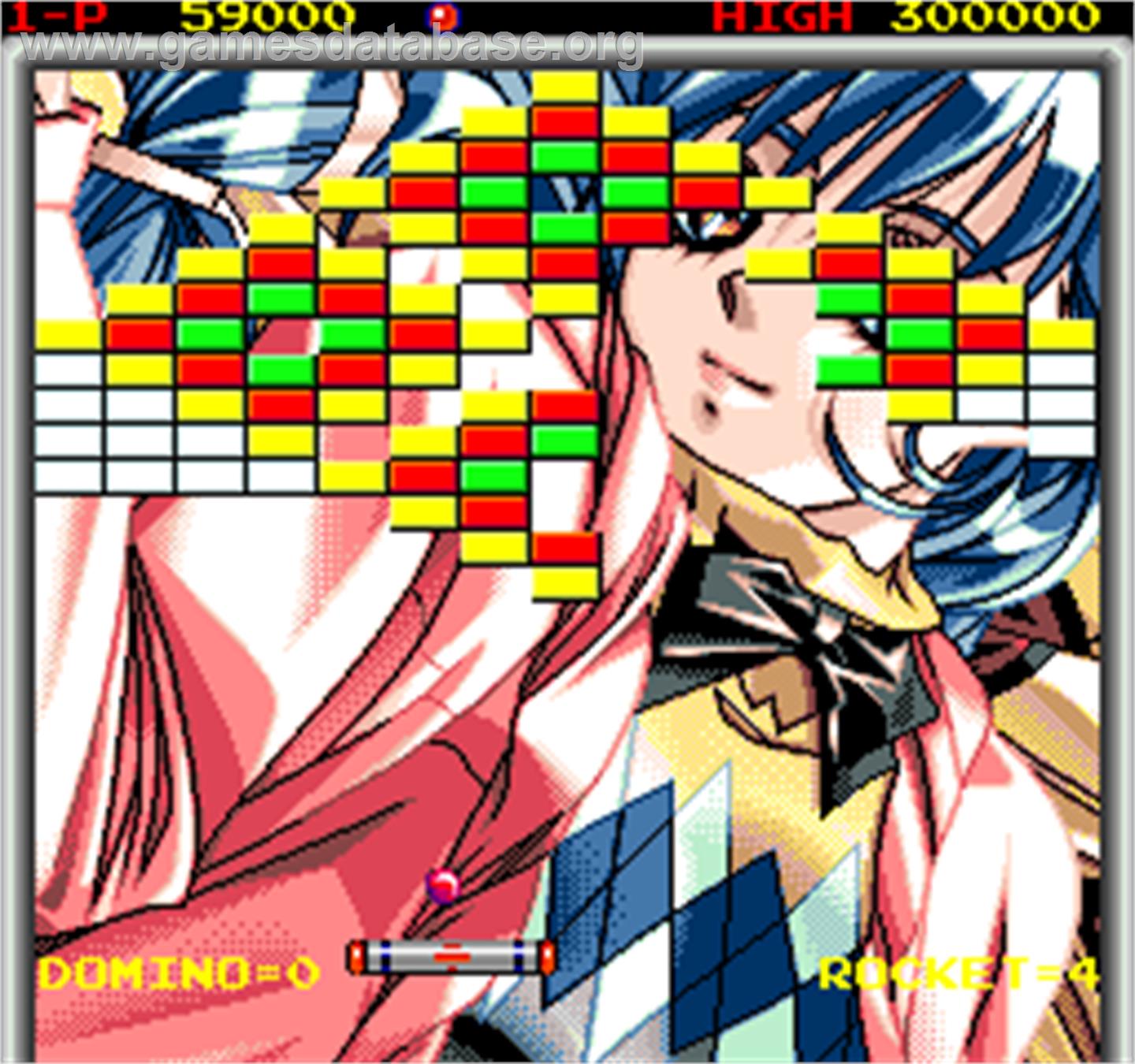 Domino Block ver.2 - Arcade - Artwork - In Game