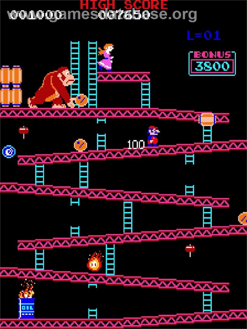 Donkey Kong/DK - Arcade - Artwork - In Game
