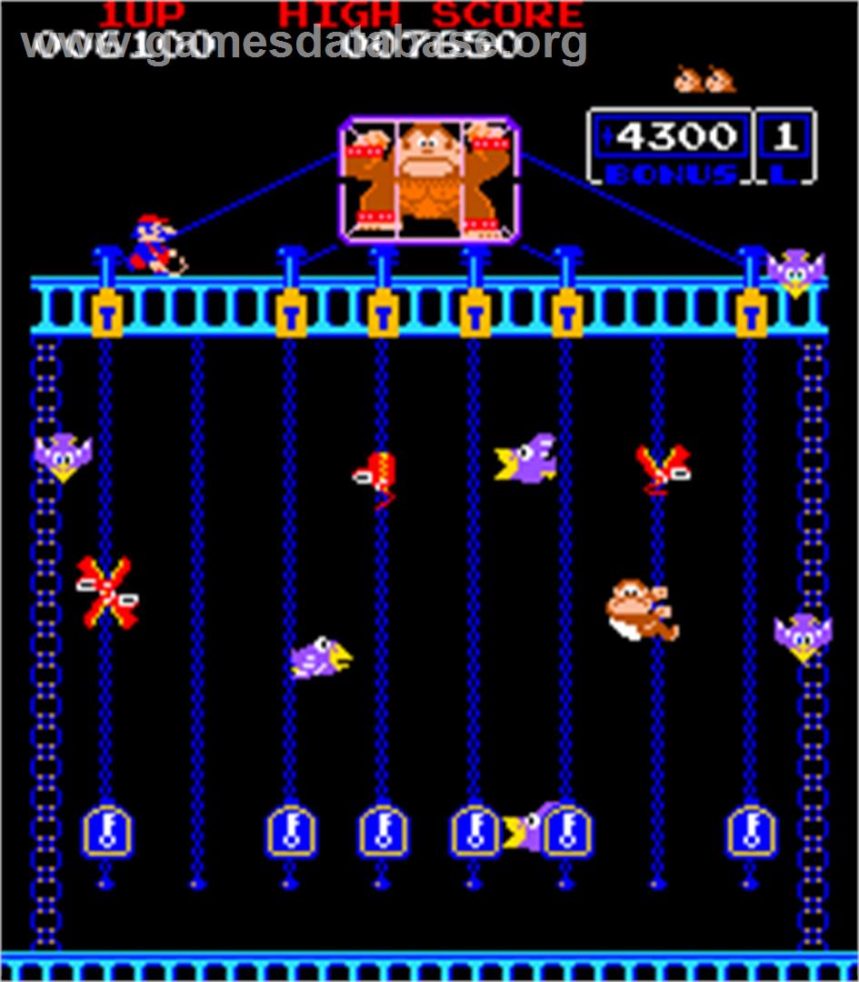 Donkey Kong Junior - Arcade - Artwork - In Game