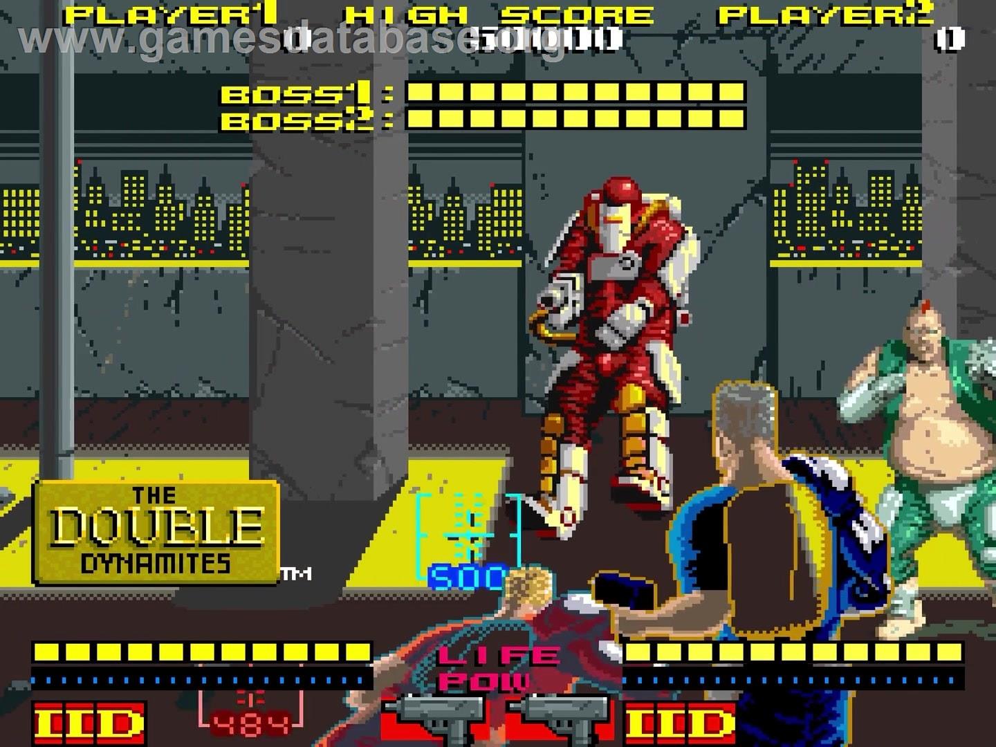 Double Dynamites, The - Arcade - Artwork - In Game