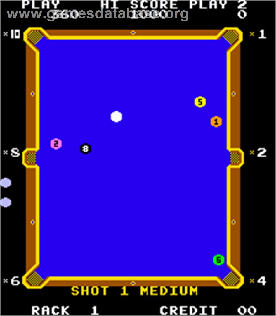 Eight Ball Action - Arcade - Artwork - In Game