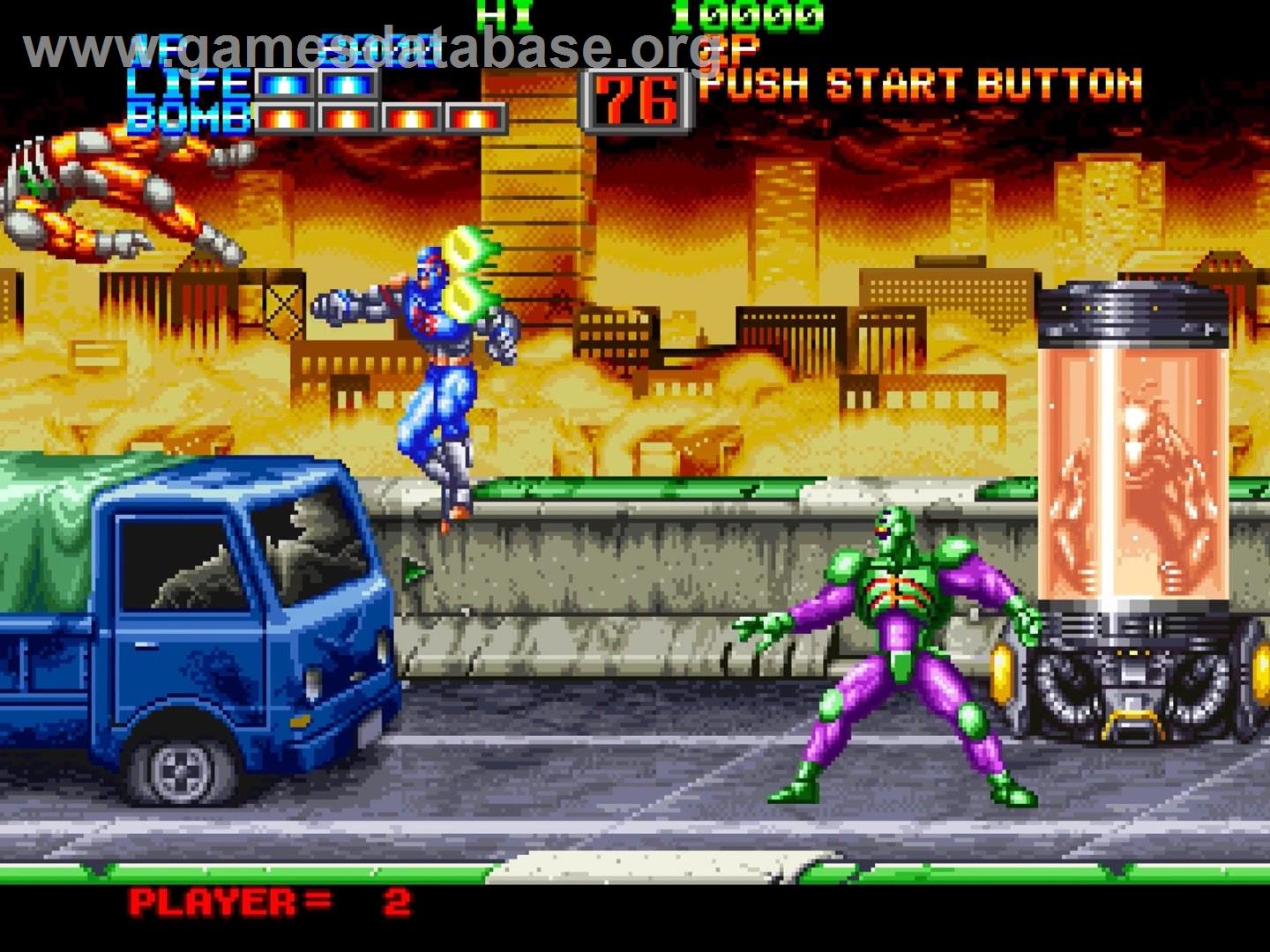 Eight Man - Arcade - Artwork - In Game