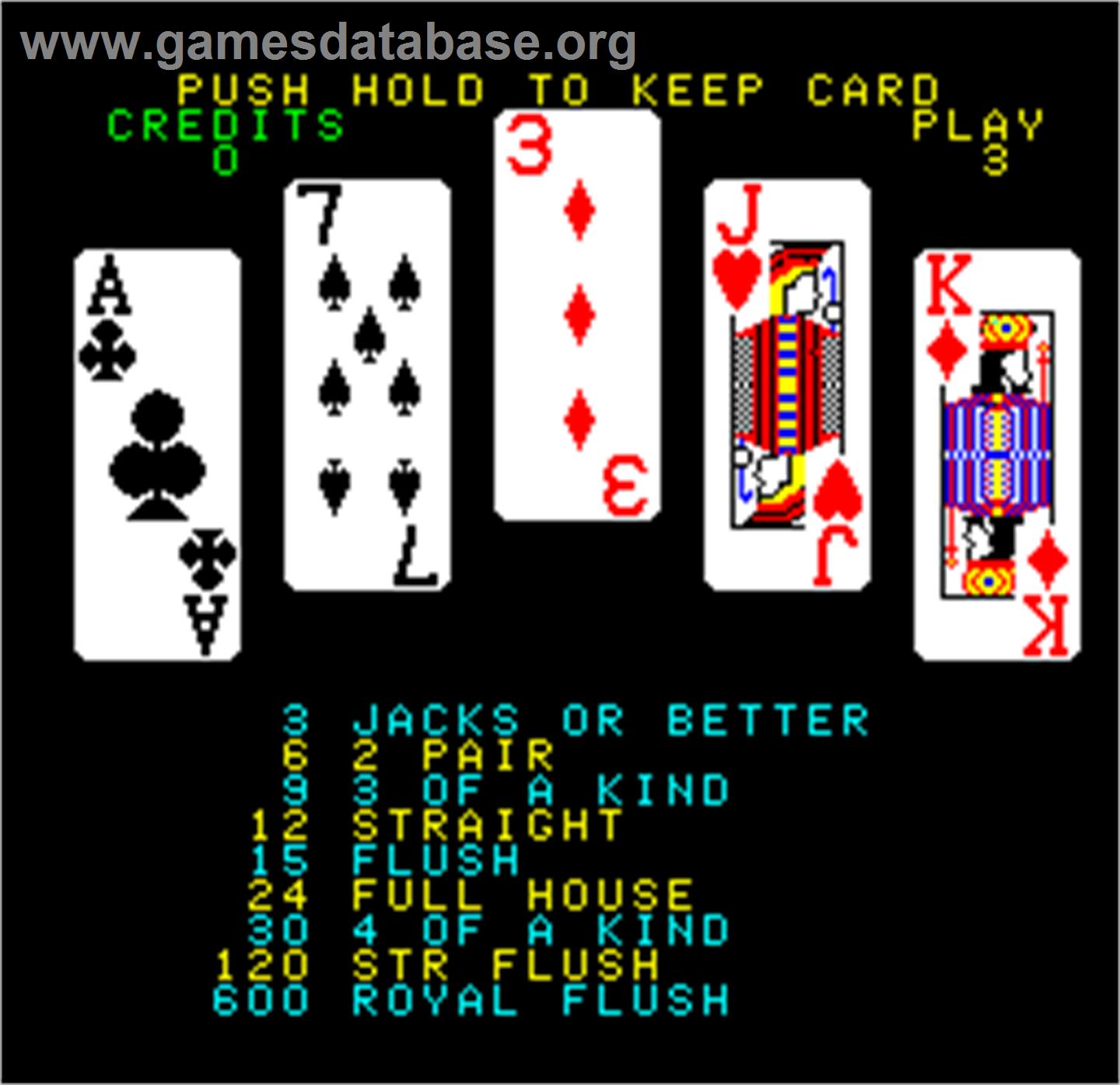 El Grande - 5 Card Draw - Arcade - Artwork - In Game