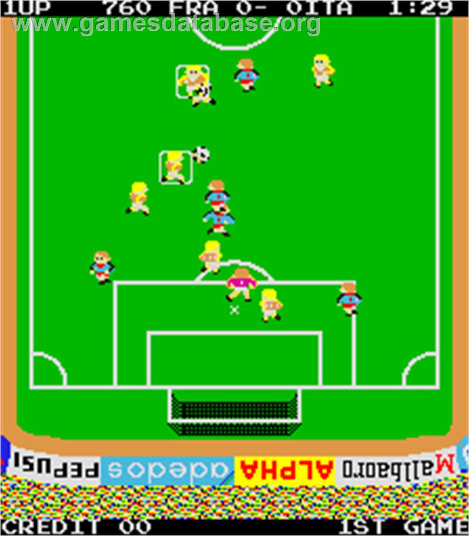 Exciting Soccer II - Arcade - Artwork - In Game