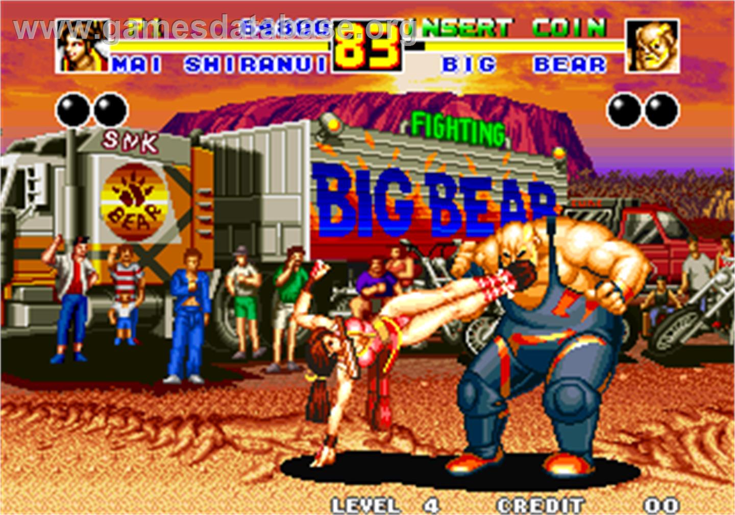 Fatal Fury 2 / Garou Densetsu 2 - arata-naru tatakai - Arcade - Artwork - In Game