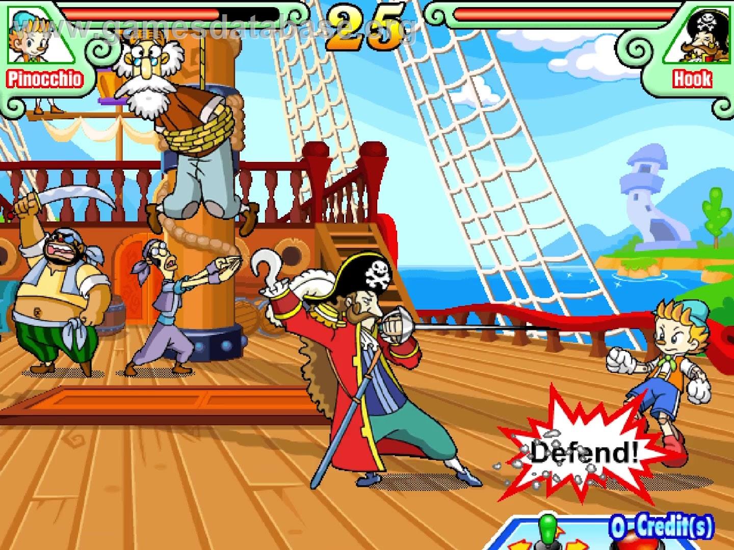 Fearless Pinocchio - Arcade - Artwork - In Game