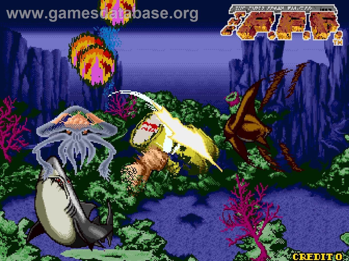 First Funky Fighter, The - Arcade - Artwork - In Game
