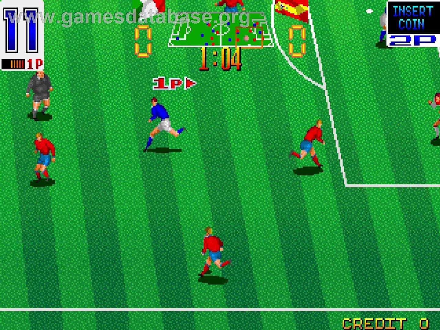 Football Champ / Euro Football Champ - Arcade - Artwork - In Game