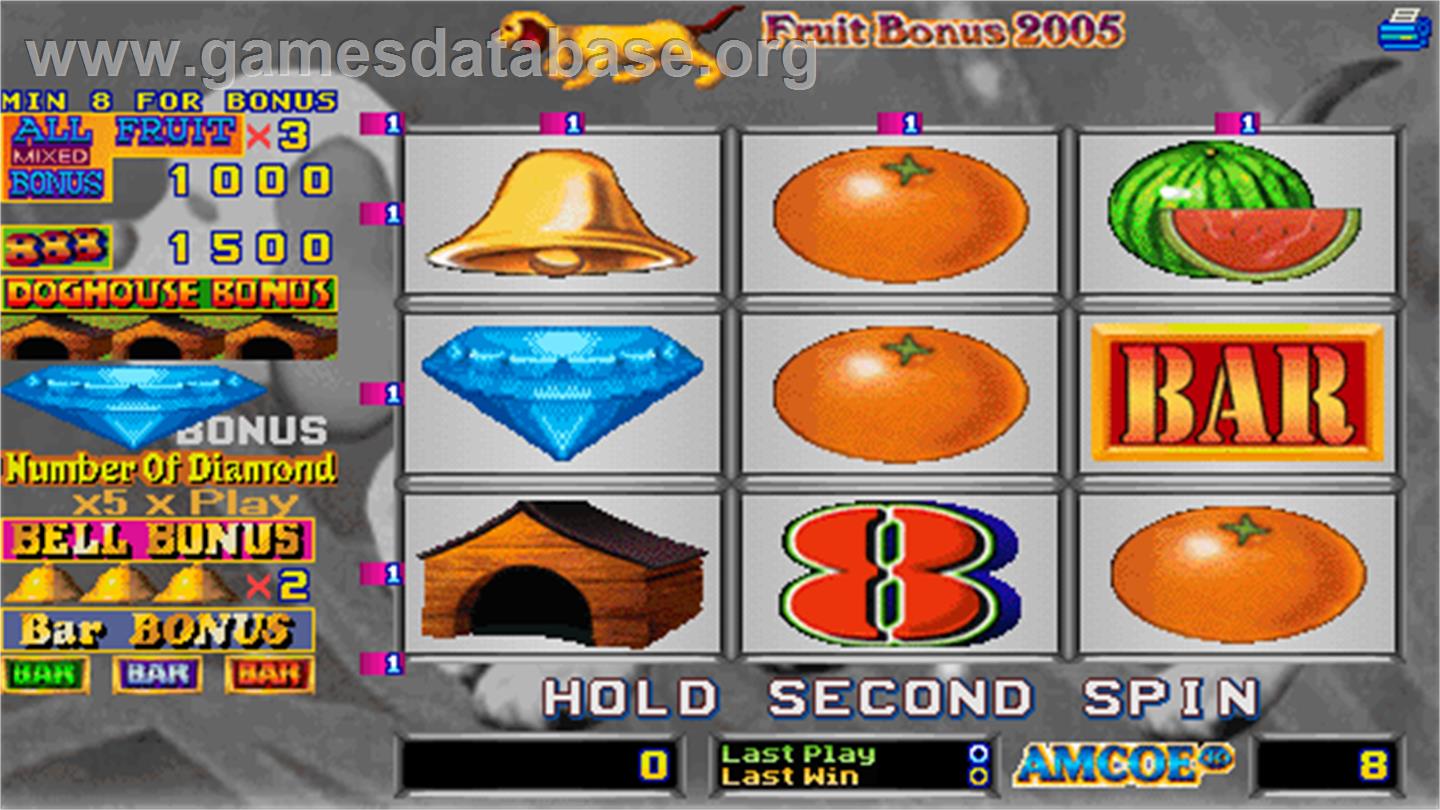 Fruit Bonus 2005 - Arcade - Artwork - In Game