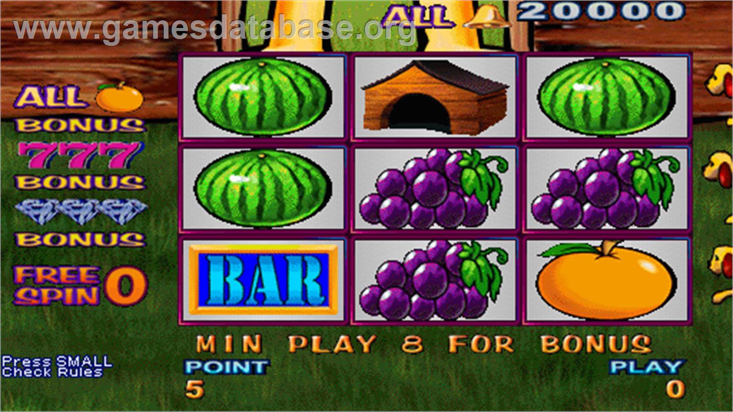 Fruit Bonus 2006 Special Edition - Arcade - Artwork - In Game