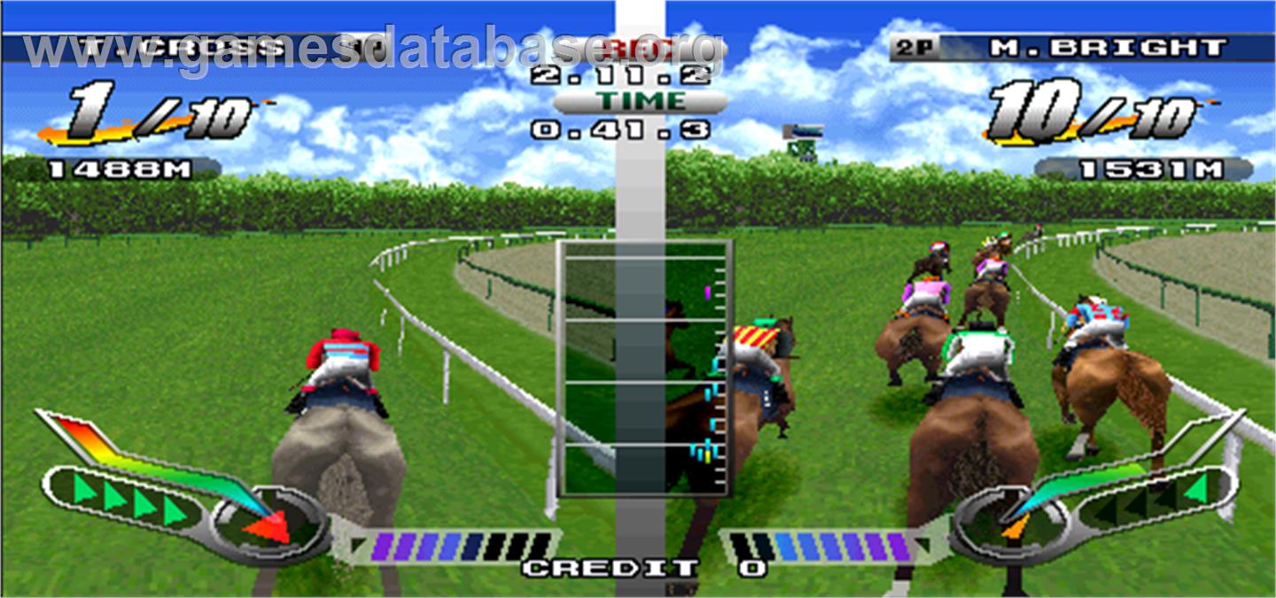 Gallop Racer 3 - Arcade - Artwork - In Game