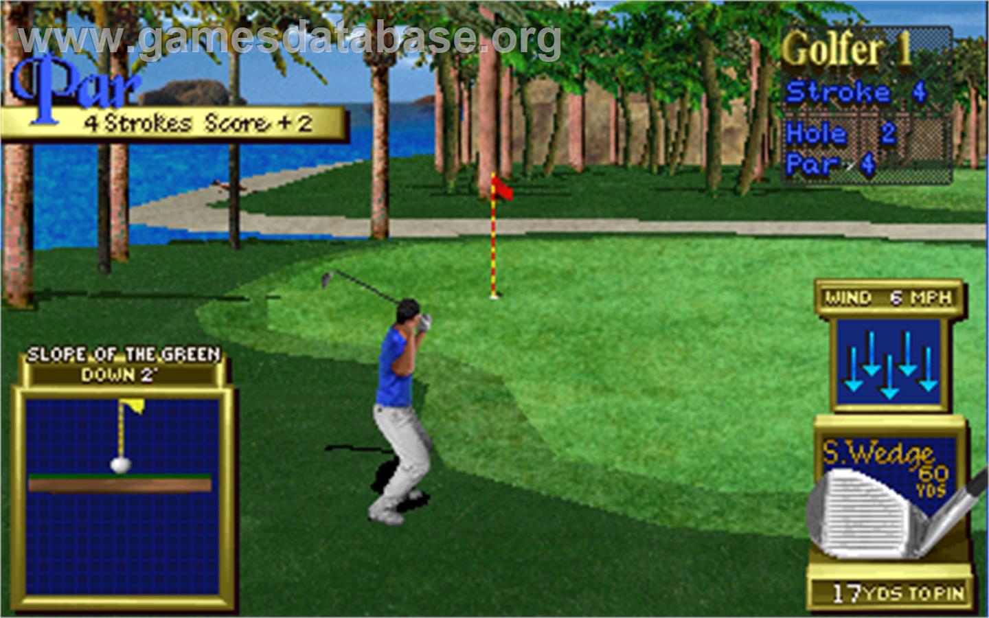 Golden Tee '99 Tournament - Arcade - Artwork - In Game