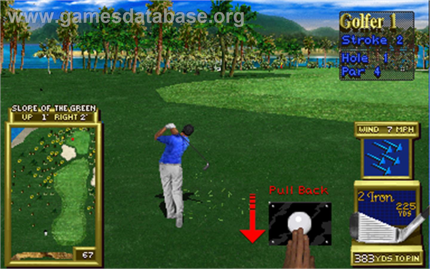 Golden Tee 2K - Arcade - Artwork - In Game