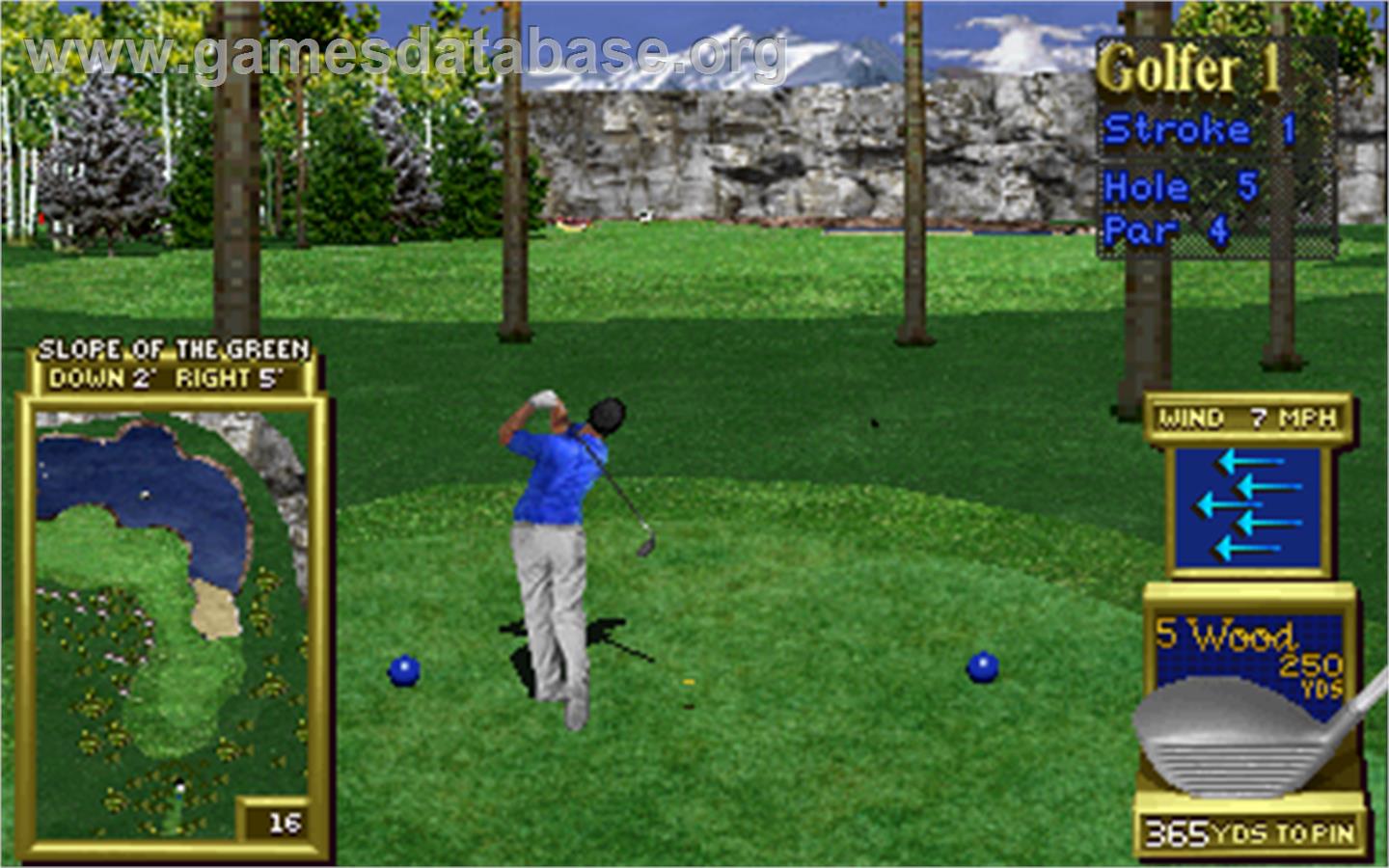 Golden Tee Royal Edition Tournament - Arcade - Artwork - In Game
