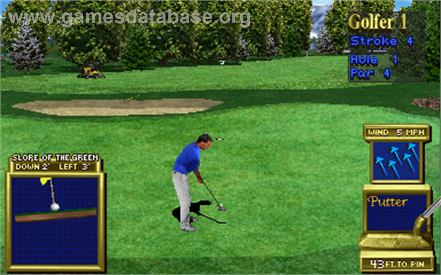 Golden Tee Supreme Edition Tournament - Arcade - Artwork - In Game