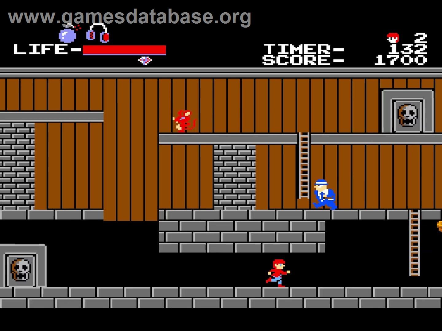 Goonies, The - Arcade - Artwork - In Game