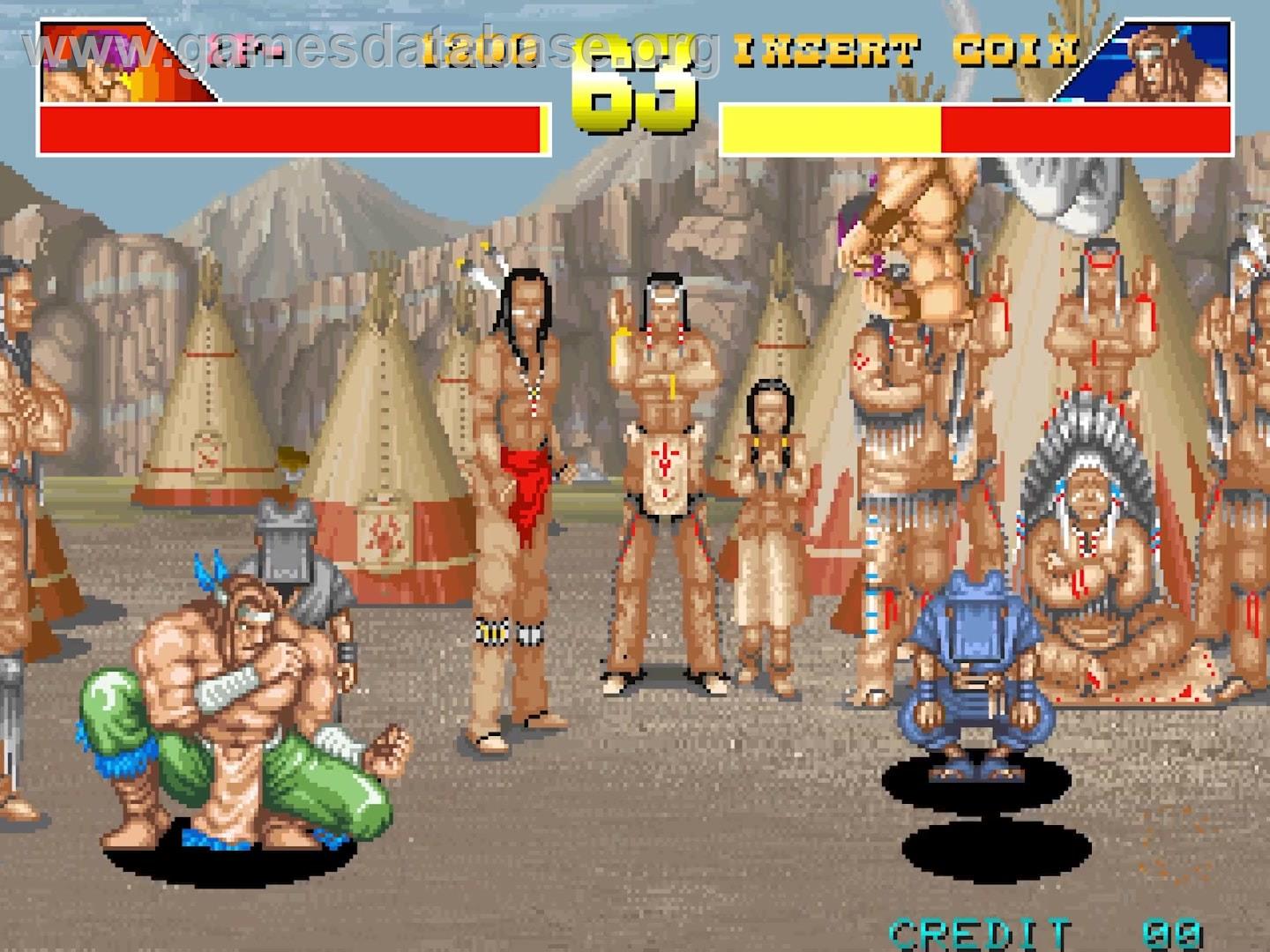 Gouketsuji Ichizoku - Arcade - Artwork - In Game