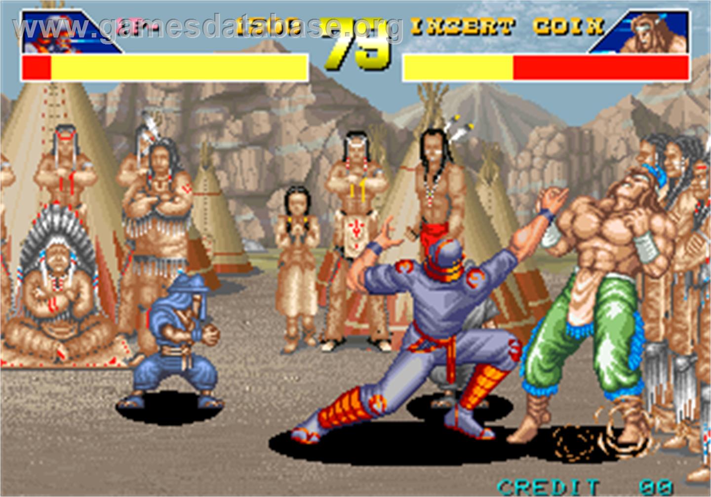 Gouketsuji Ichizoku - Arcade - Artwork - In Game