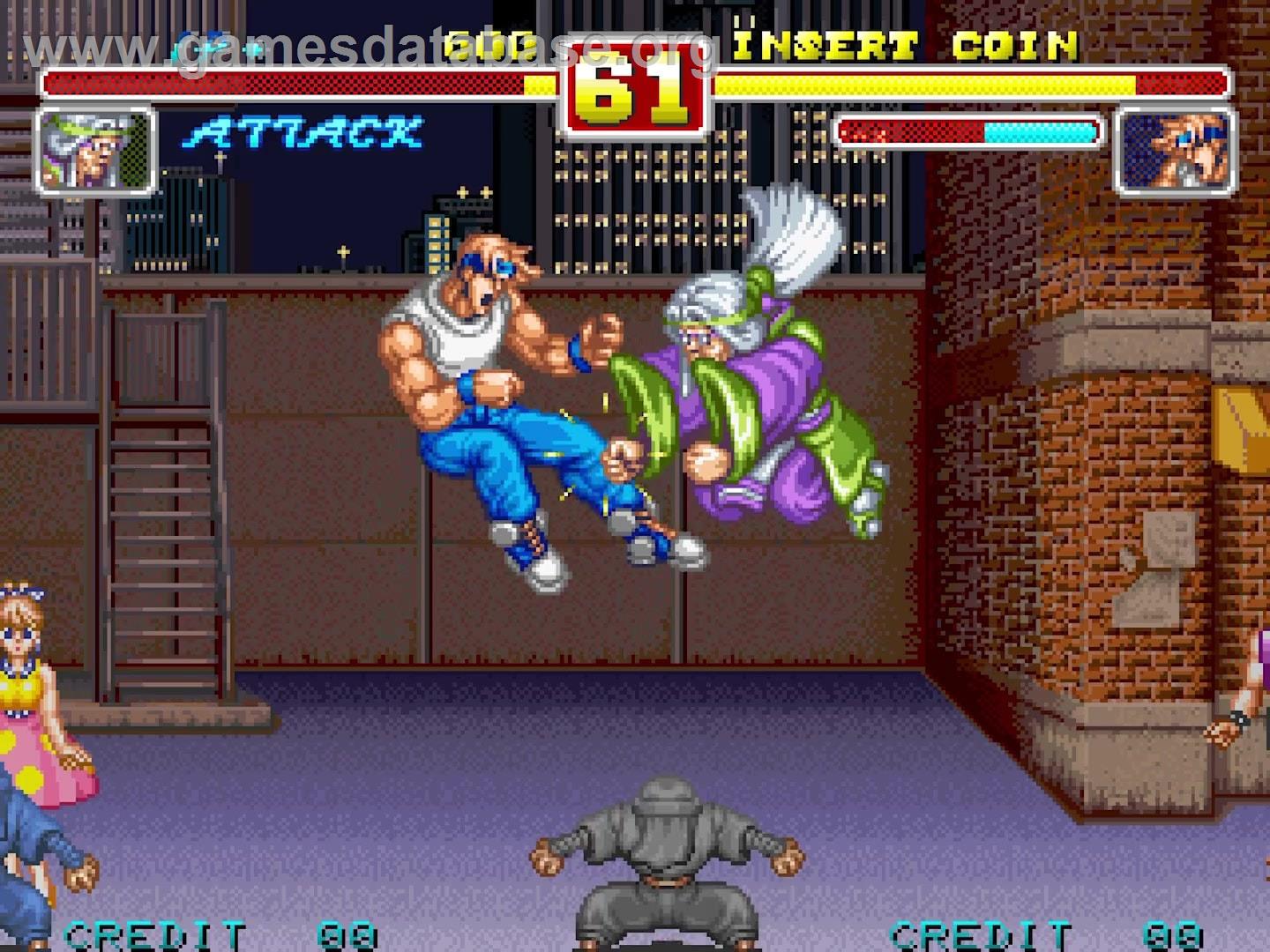 Gouketsuji Ichizoku 2 - Arcade - Artwork - In Game