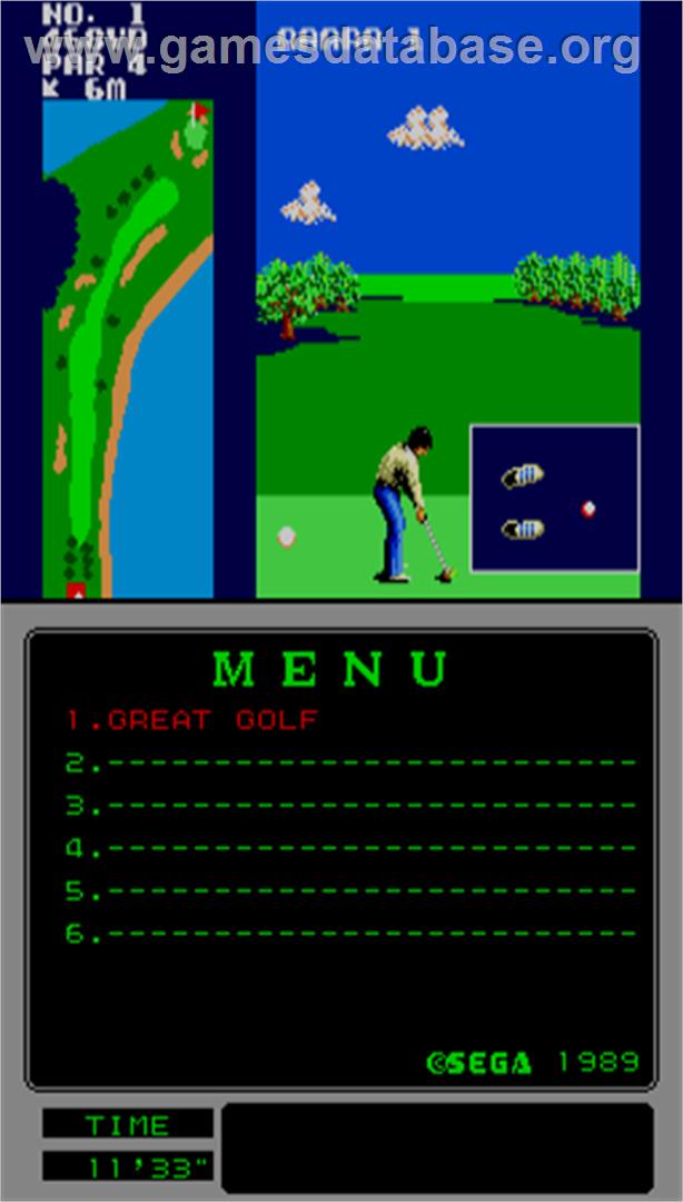 Great Golf - Arcade - Artwork - In Game