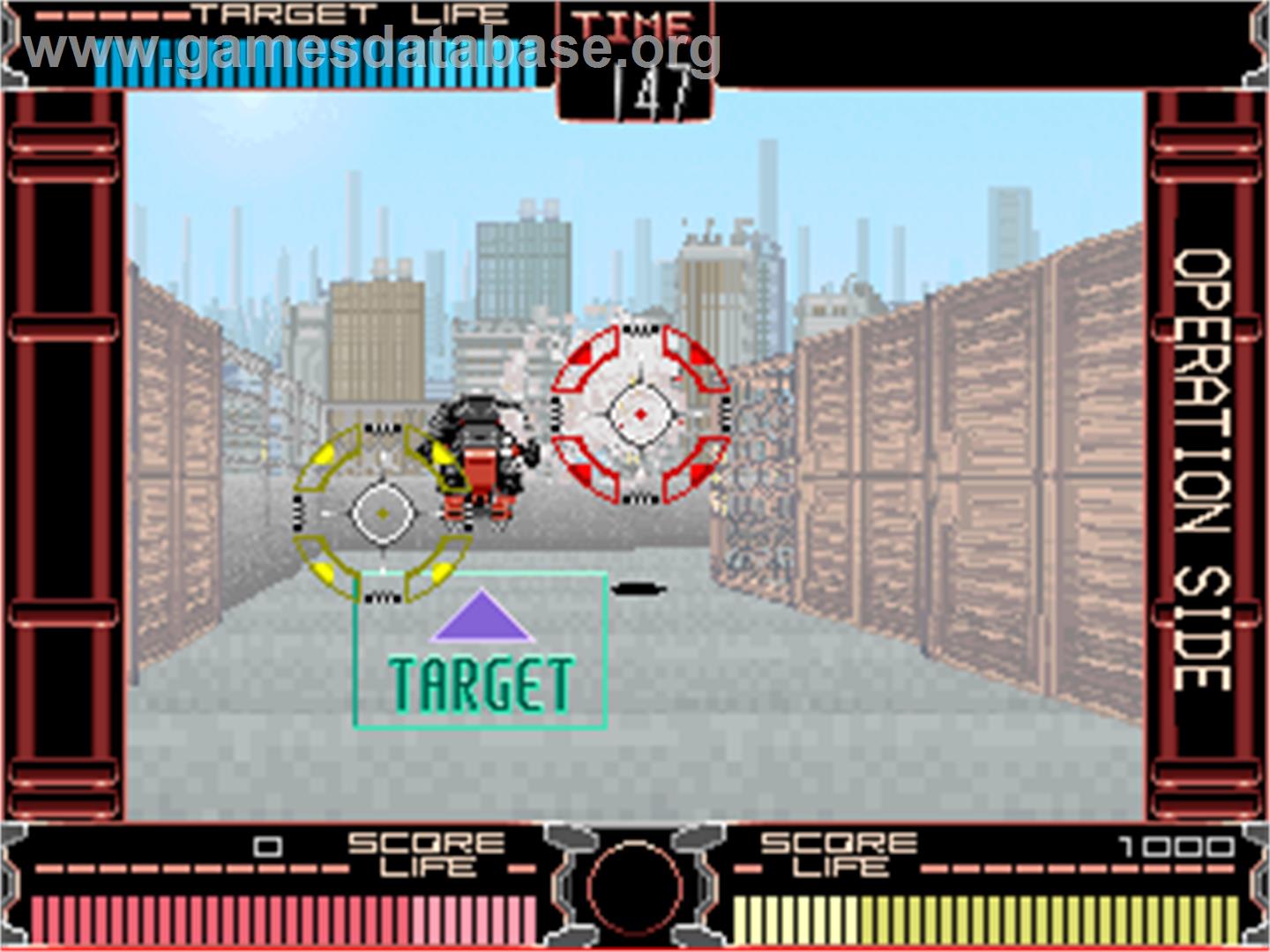 Gunbuster - Arcade - Artwork - In Game