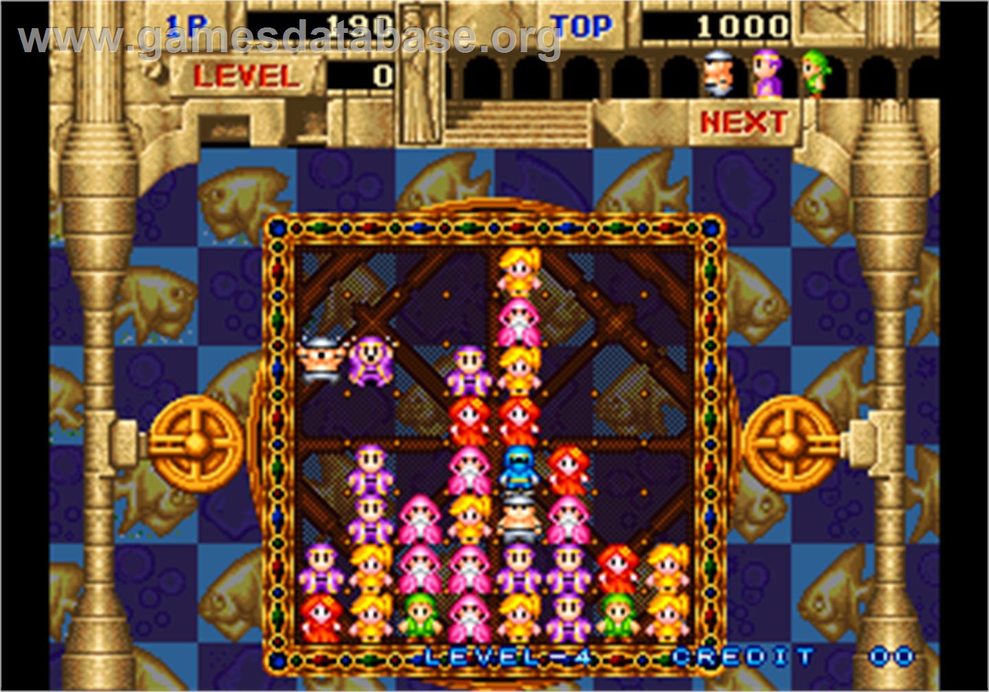 Gururin - Arcade - Artwork - In Game