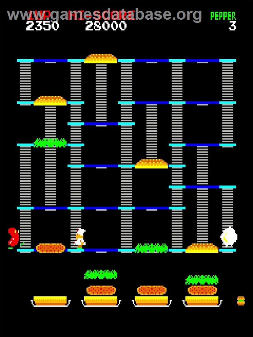 Hamburger - Arcade - Artwork - In Game
