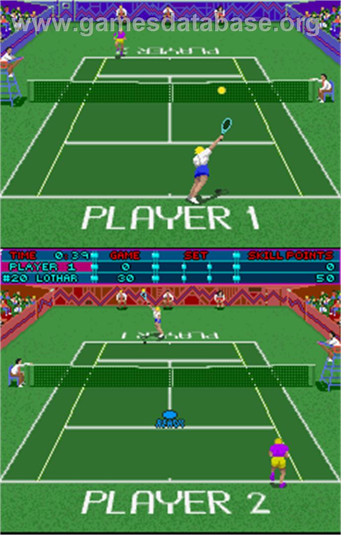 Hot Shots Tennis - Arcade - Artwork - In Game