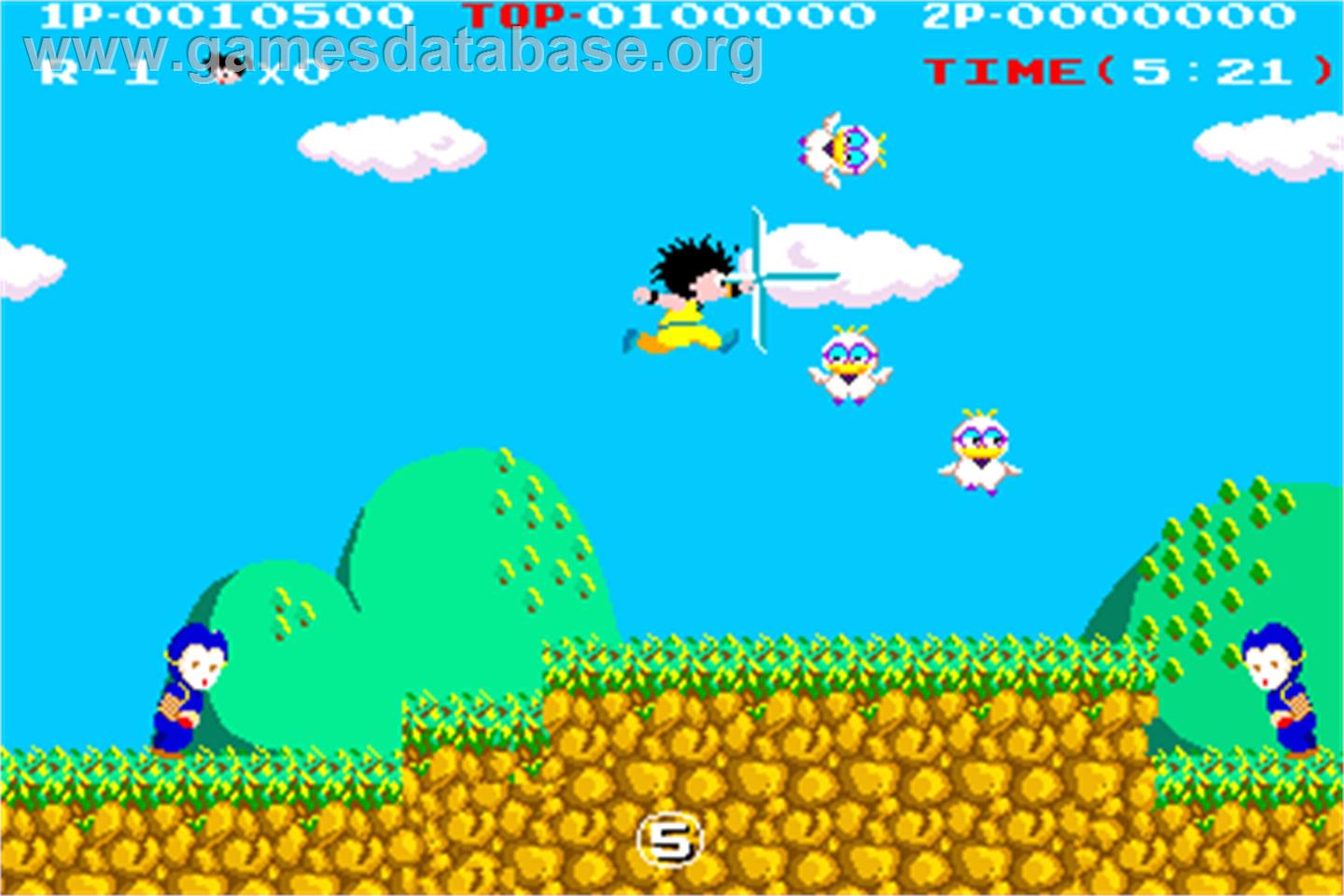 Kid Niki - Radical Ninja - Arcade - Artwork - In Game