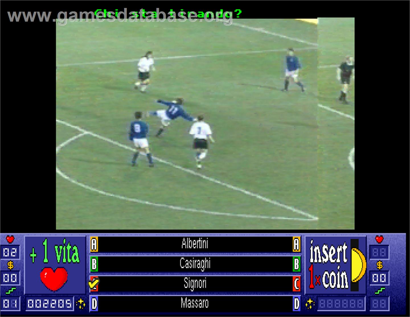 Laser Quiz Italy - Arcade - Artwork - In Game