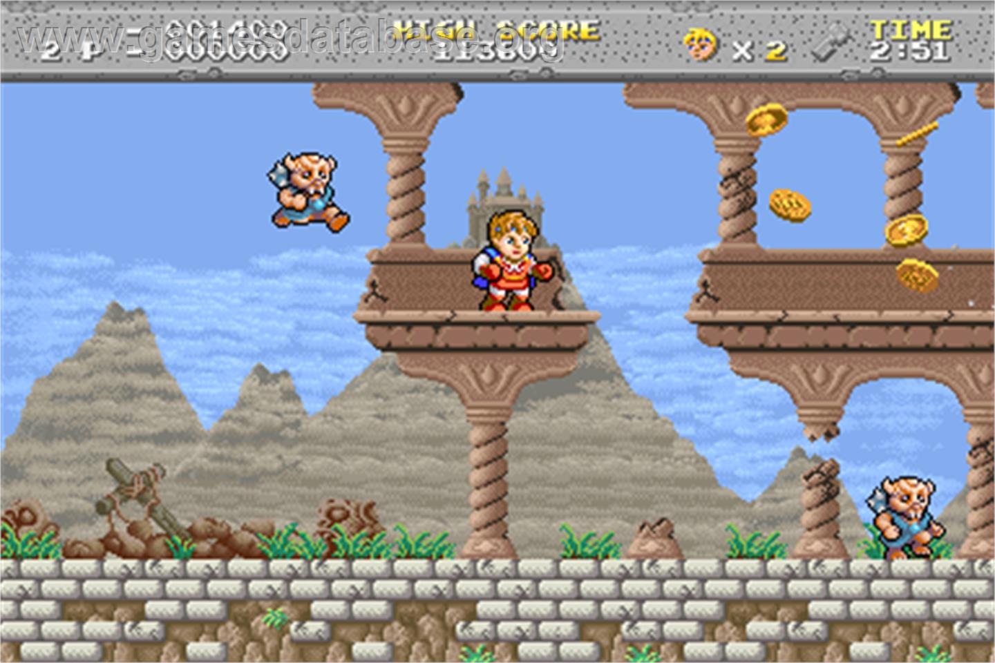 Legend of Hero Tonma - Arcade - Artwork - In Game
