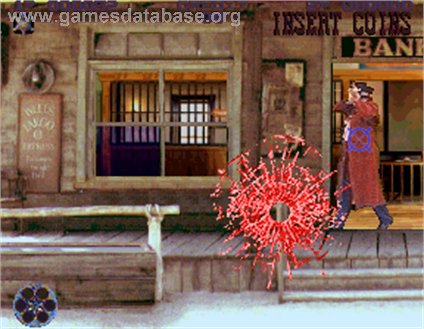 Lethal Enforcers II: Gun Fighters - Arcade - Artwork - In Game
