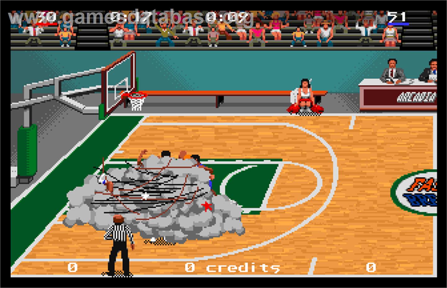 Magic Johnson's Fast Break - Arcade - Artwork - In Game