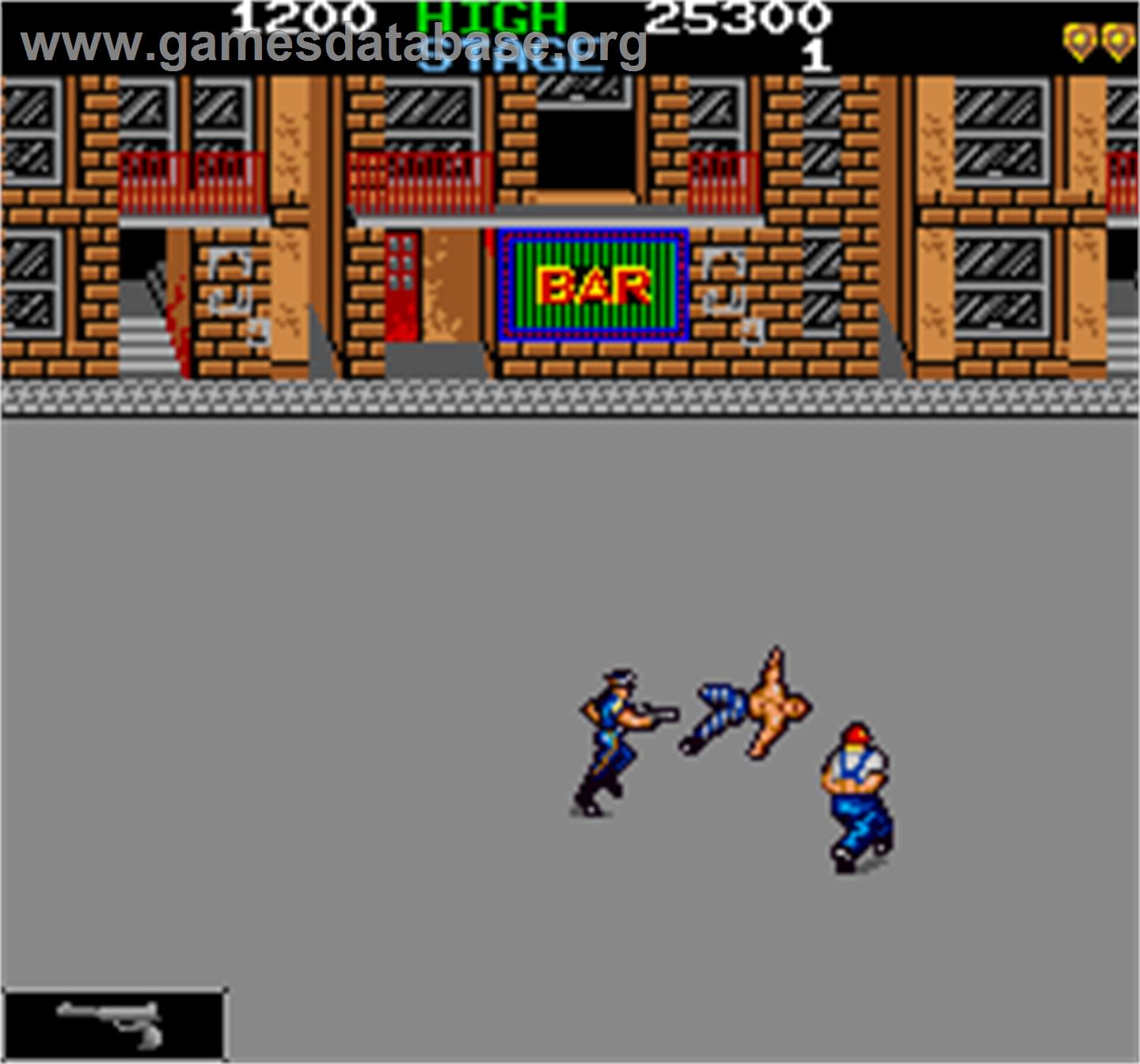 Manhattan 24 Bunsyo - Arcade - Artwork - In Game