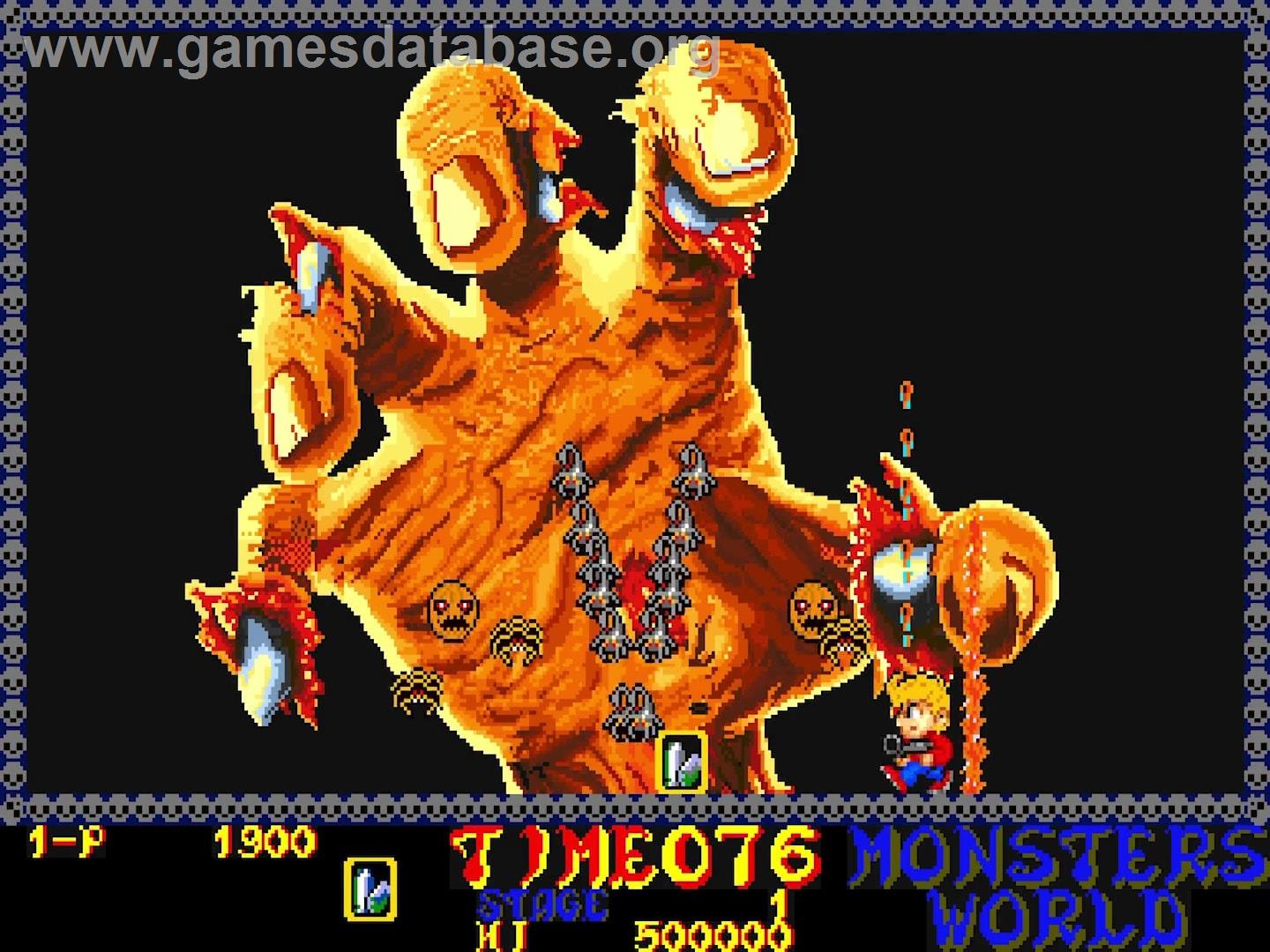 Monsters World 2 - Arcade - Artwork - In Game