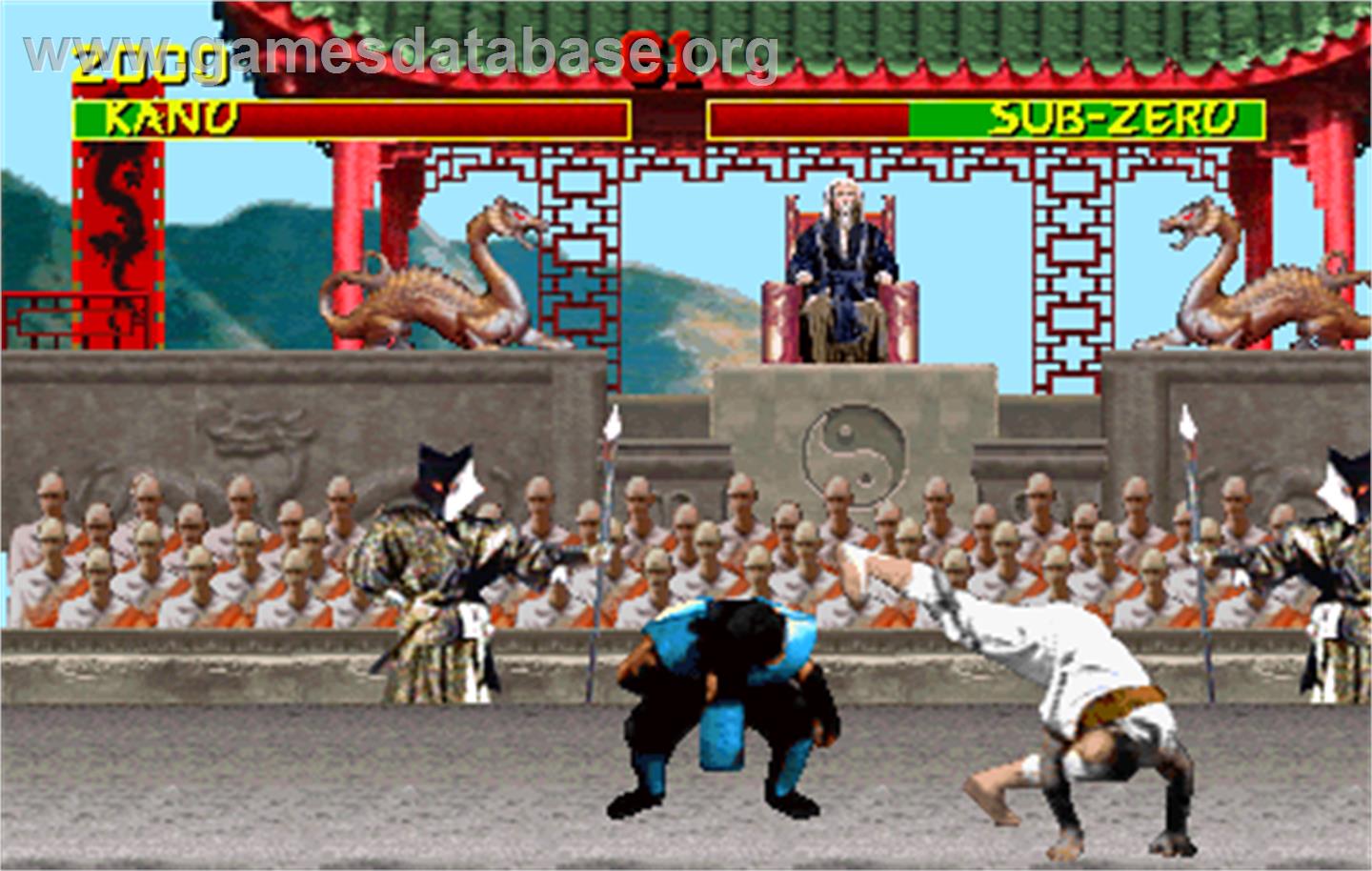 Mortal Kombat - Arcade - Artwork - In Game