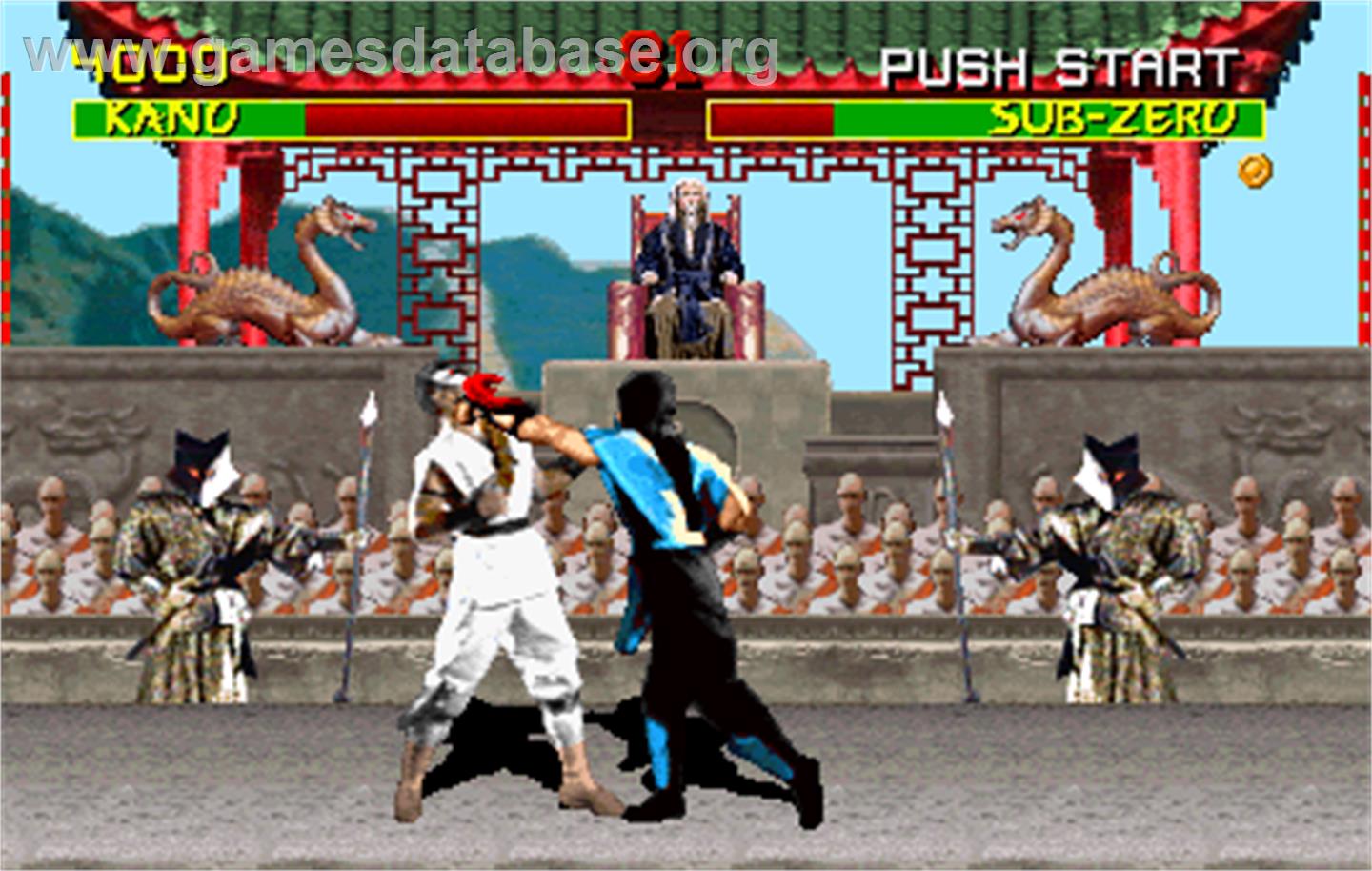 Mortal Kombat - Arcade - Artwork - In Game