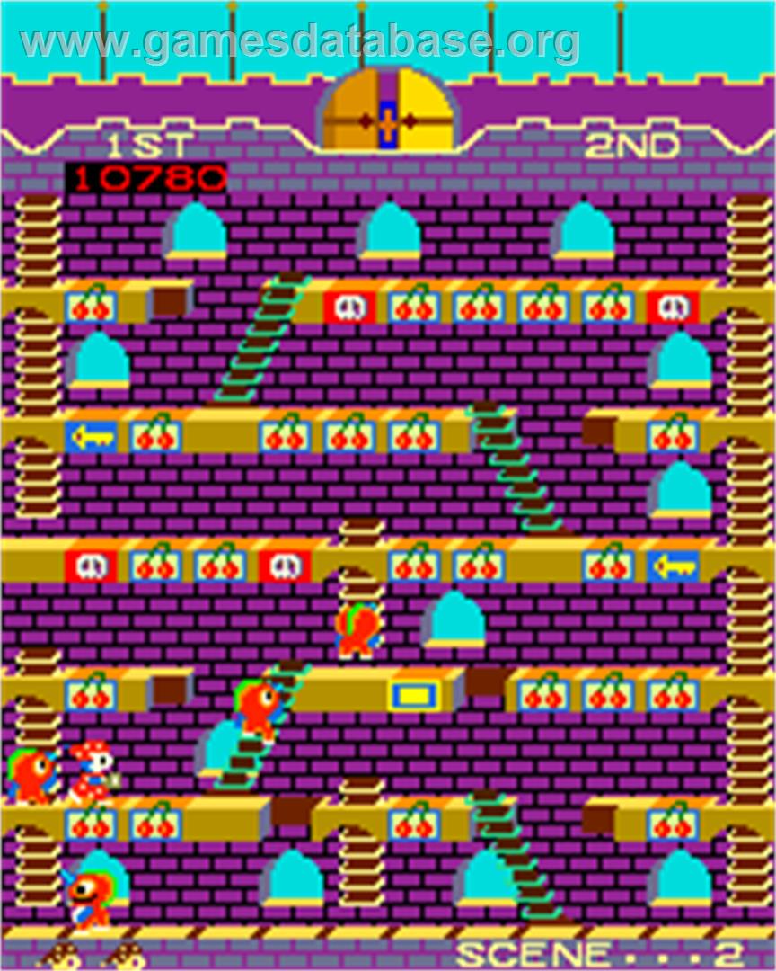 Mr. Do's Castle - Arcade - Artwork - In Game