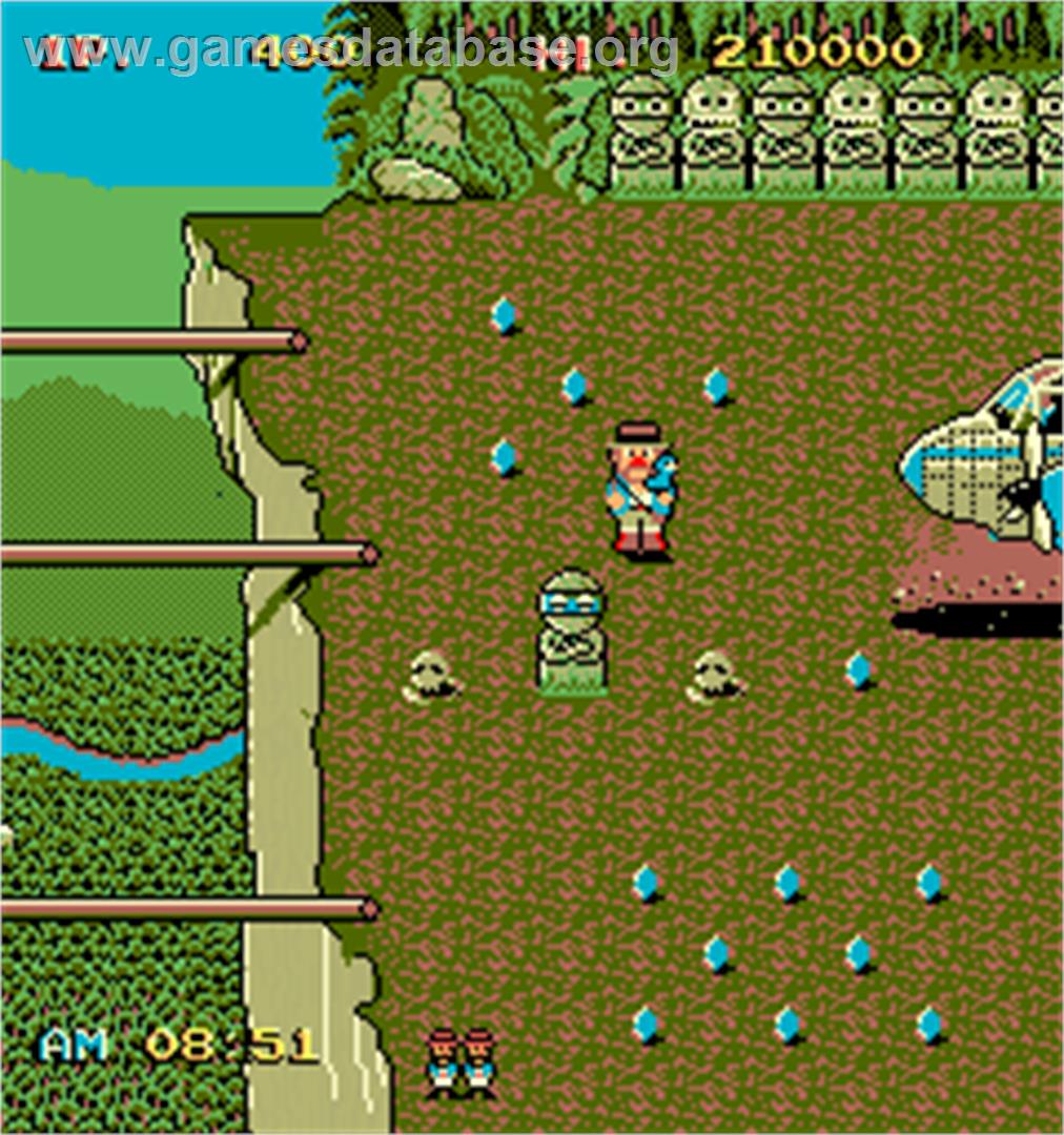 Mysterious Stones - Dr. Kick in Adventure - Arcade - Artwork - In Game
