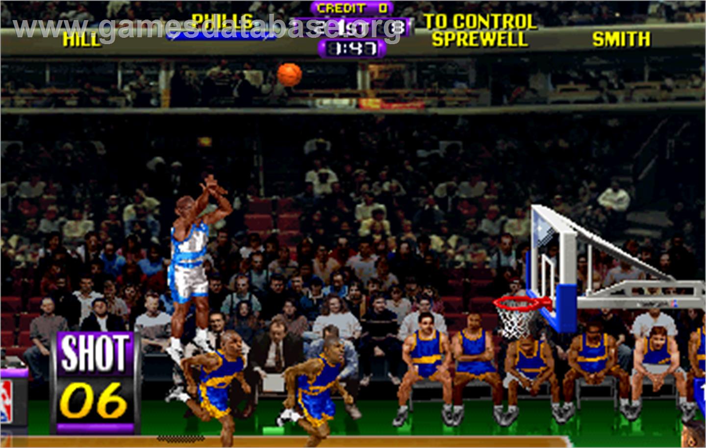 NBA Maximum Hangtime - Arcade - Artwork - In Game