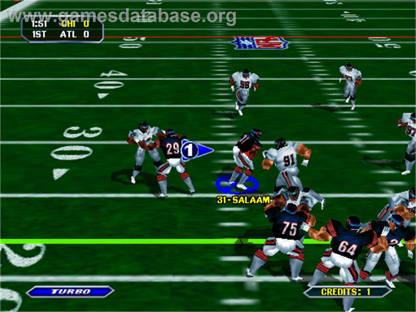 NFL Blitz - Arcade - Artwork - In Game