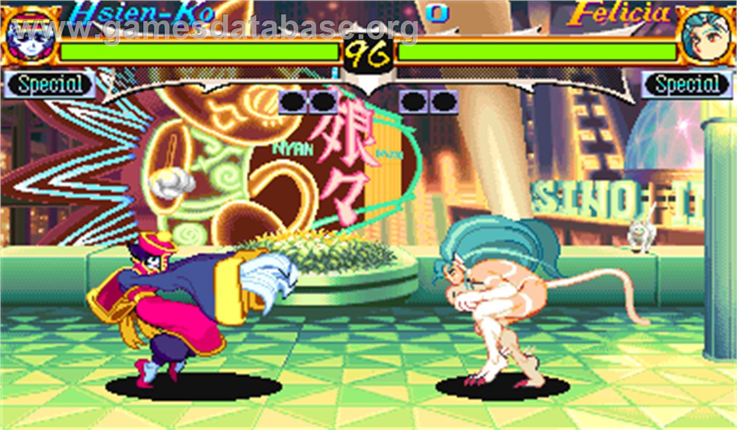 Night Warriors: Darkstalkers' Revenge - Arcade - Artwork - In Game