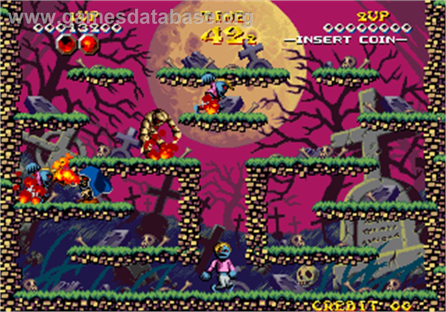Nightmare in the Dark - Arcade - Artwork - In Game