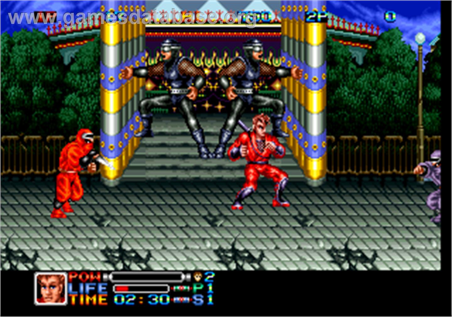 Ninja Combat - Arcade - Artwork - In Game