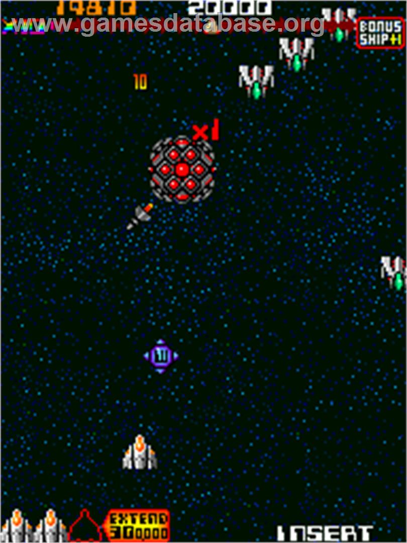 Omega Fighter - Arcade - Artwork - In Game